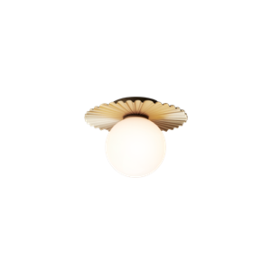 Nuura Lila Muuse Plafondlamp Klein Scandinavisch Goud/Opaal