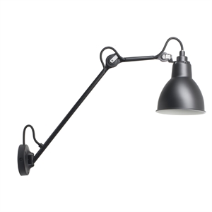 Lampe Gras N122 Wandlamp Zwart/ Zwart – DCWéditions