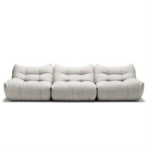 Decotique MONO 3-zitsbank Steam White