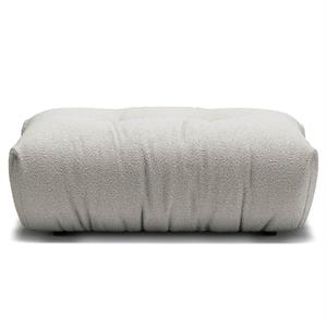 Decotique MONO Poef voor Bank Steam White