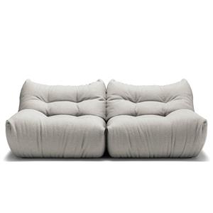 Decotique MONO 2-zitsbank Steam White