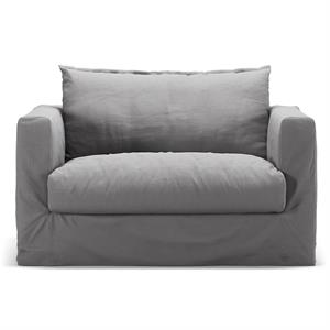 Decotique Le Grand Air Nou Love Seat Fauteuil Licht Grijs