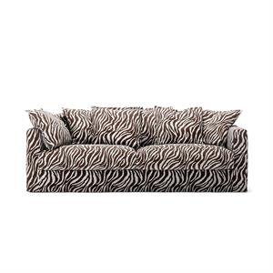 Decotique Le Grand Air 3-zitsbank Zebra/ Bruin/ Wit