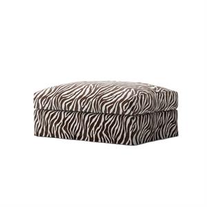 Decotique Le Grand Air Voetenbank Zebra/ Bruin/ Wit
