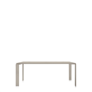 Kartell FOUR Fenix ​​Soft-Touch Eettafel 158x79 Beige