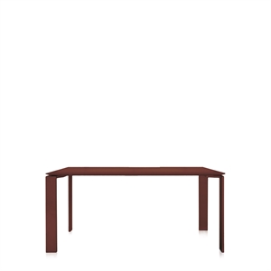 Kartell FOUR Fenix ​​Soft-Touch Eettafel 158x79 Burgundy