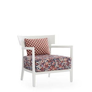 Kartell CARA MAT Liberty Artemis Buitenfauteuil Wit/roestbruin