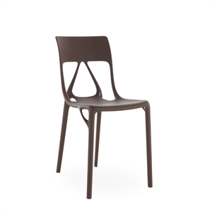Kartell AI LITE Eetkamerstoel Moka