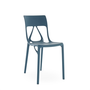Kartell AI LITE Eetkamerstoel Petroleum