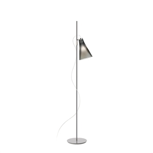 Kartell K-LUX Vloerlamp Gerookt Grijs/ Grijs