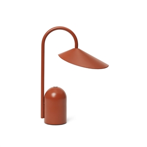 Ferm Living Arum Draagbare Lamp Oxide Rood