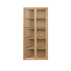 Ferm Living Rietvitrine Naturel Eiken