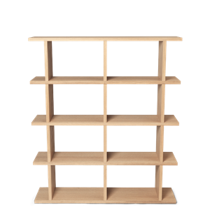 Ferm Living Kona Boekenkast 2x4 Naturel