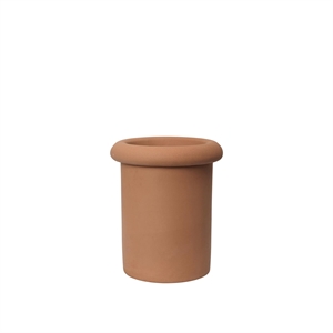 Ferm Living Rollo Plantenpot H36 Terracotta