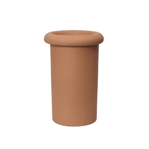 Ferm Living Rollo Plantenpot H46 Terracotta