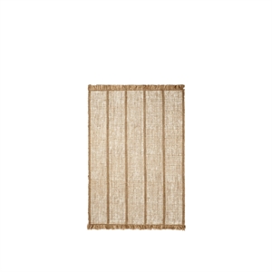 Ferm Living Athens Stripes Vloerkleed 140x200 Naturel/ Gebroken Wit