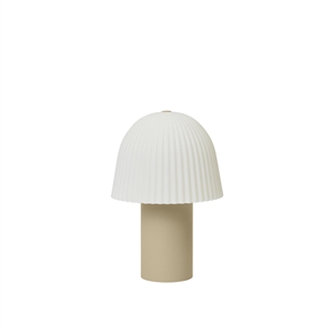 Ferm Living Frill Draagbare Lamp Kasjmier/ Wit