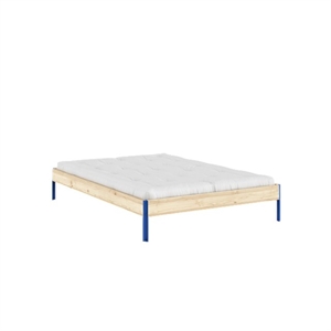 Karup Core Bedframe 140x200 Cm, Onbewerkt/levendig Blauw