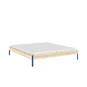 Karup Core Bedframe 180x200 Raw/Vivid Blue