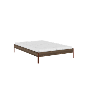 Karup Design Core Bedframe 140x200 Carob Bruin/Terra Rood