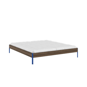 Karup Design Core Bedframe 180x200 Carob Brown/Vivid Blue