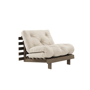 Karup Roots Slaapbank 90x200 Carob Brown/747 Beige