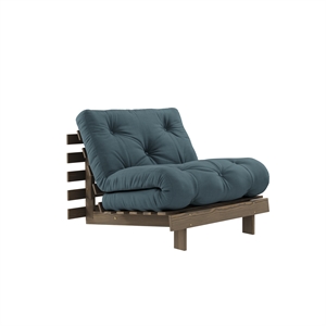 Karup Roots Slaapbank 90x200 Carob Brown/757 Petrol Blue