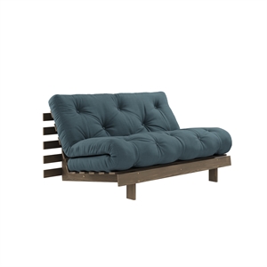 Karup Roots Slaapbank 140x200 Carob Brown/757 Petrol Blue