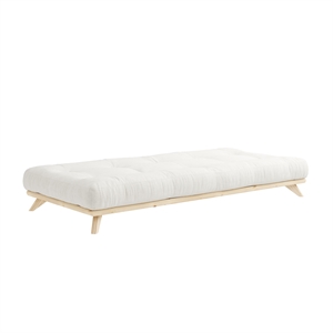 Karup Senza Bedframe 90x200 Cm, Blank Gelakt Grenenhout