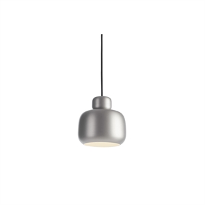 Houten Stenen Hanglamp Klein Satijn