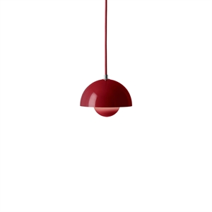 &Tradition Flowerpot VP10 Hanglamp Vermiljoen Rood