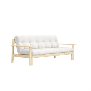 Karup Unwind Slaapbank, Blank Gelakt Grenenhout/701 Naturel