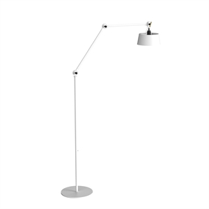 Tonone Bolt Vloerlamp met lange 2 armen , Puur wit