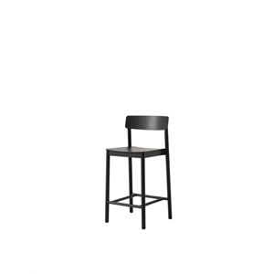 &Tradition Betty TK13 Counter Chair Zwart Gelakt Essenhout