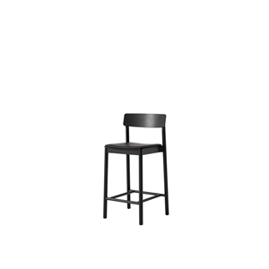 &Tradition Betty TK14 Barstoel Zwart gelakt Essen/Edelleer 