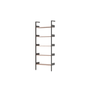 &Tradition Rombe Full Bay IF1 Planken Boekenkast Gelakt Walnoot