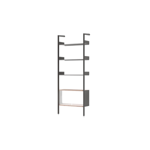 &Tradition Rombe Full Bay IF3 Kast Planken Gelakt Walnoot/ Antraciet