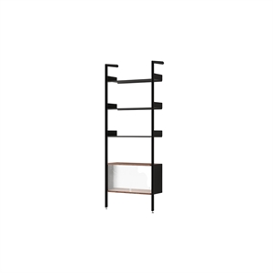 &Tradition Rombe Full Bay IF3 Kast Planken Gelakt Walnoot/ Antraciet