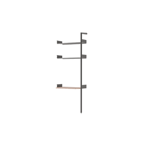&Tradition Rombe Bay IF5 Bureau Extra Plank Gelakt Walnoot/ Antraciet