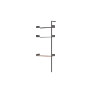 &Tradition Rombe Bay IF5 Bureau Extra Plank Gelakt Walnoot/ Antraciet