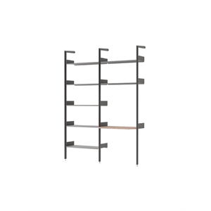 &Tradition Rombe IF1 &IF5 Plankenconfiguratie B Gelakt Walnoot/Antraciet
