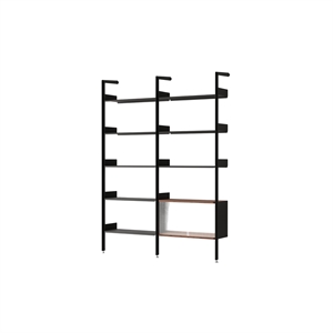 &Tradition Rombe IF1 &IF6 Plankenconfiguratie C Gelakt Walnoot/ Antraciet