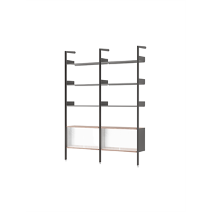&Tradition Rombe IF3 &IF6 Plankenconfiguratie E Gelakt Walnoot/Antraciet