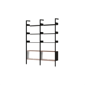 &Tradition Rombe IF3 &IF6 Plankenconfiguratie E Gelakt Walnoot/Antraciet