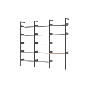 &Tradition Rhomb IF1 &IF4 & IF5 Plankenconfiguratie G Gelakt Walnoot/ Antraciet