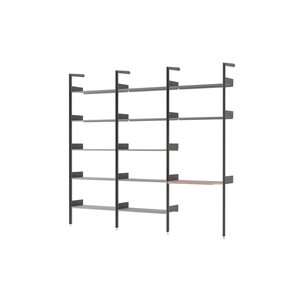 &Tradition Rhomb IF1 &IF4 & IF5 Plankenconfiguratie G Gelakt Walnoot/ Antraciet