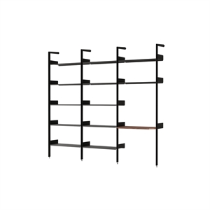 &Tradition Rhomb IF1 &IF4 & IF5 Plankenconfiguratie G Gelakt Walnoot/ Antraciet