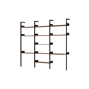 &Tradition Rhomb IF2 &IF4 & IF5 Plankenconfiguratie in Gelakt Walnoot