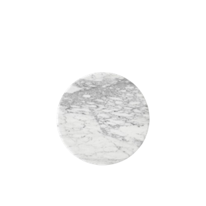 &Tradition Draadbovenplaat voor VP11 Ø38 Bianco Carrara