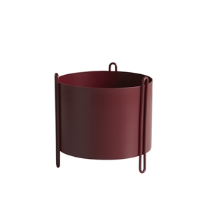 Woud Sokkel Potplant Klein Rood